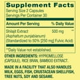 thumbnail image 3 of Spring Valley Shilajit 50% Fulvic Acid, 500mg, 60 Vegetarian Capsules, 3 of 11