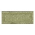 thumbnail image 2 of Home Weavers Classy Bathmat 100% Cotton Tufted Bath Rug, Extra Soft and Absorbent Bath Rugs, Non-Slip Bath Mats, Machine Washable bath rugs for Bathroom, 21"x54" Runner, Green, 2 of 10