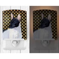 thumbnail image 2 of Caroline's Treasures SS4273CNL Rat Terrier Candy Corn Halloween Portrait Ceramic Night Light, 6x4x3", multicolor, 2 of 2