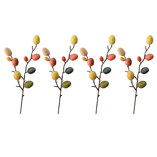 unbranded 4Ud De Rama Artificiales Multicolor Para Fiesta De Pascua Y Eventos