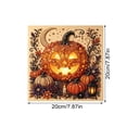 thumbnail image 5 of Halloween Pearl Art Kit Painting Set Plastic Complete Kit for Fall Home Decor Wall Art Crafts Seasonal Gifts by MPOISVA, 5 of 7