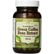 Only Natural Green Coffee Bean ExtraCt with Svetol, 60 Ct