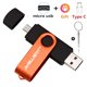 thumbnail image 1 of Pendrive multifuncional OTG para teléfonos inteligentes, memorias USB de capacidad Real, memoria USB con logotipo personalizado gratuito, Pendrive de 64GB/32GB/16GB Tan Jianjun unisex, 1 of 2