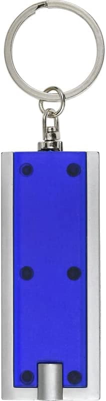 Hillman 5982590 1 in. Dia. Plastic Assorted Color LED Light & Split Ring Key Chain - Pack of 25