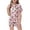 R89-Pink, variant on RMGVDSD Christmas Girls Pajamas Short Sleeve Button Down Sleepwear Cartoon Print Tops and Shorts 2Pcs Nightwear Xmas Holiday Pajama Sets 2-3 Years