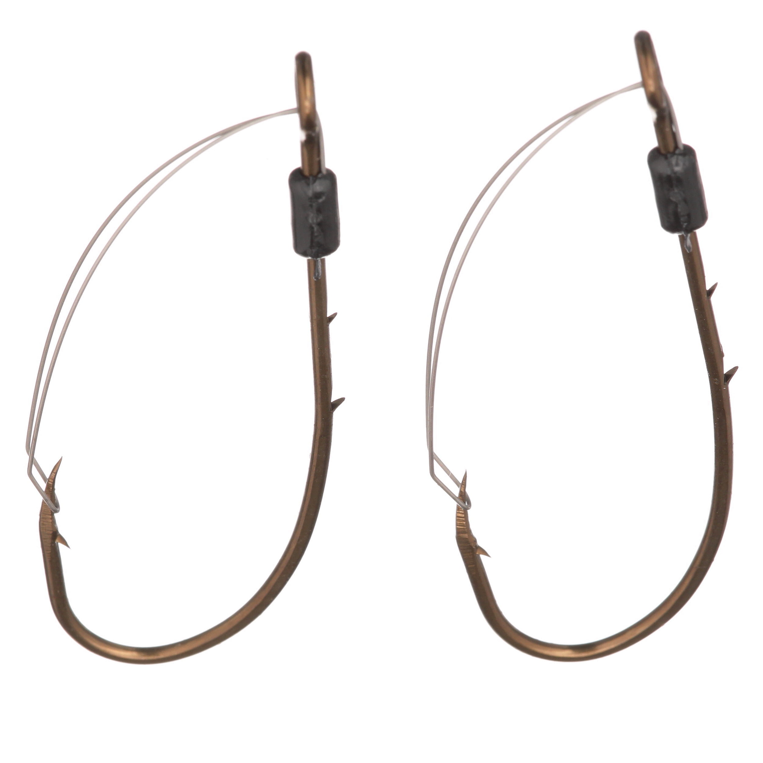 (3 pack) Eagle Claw Weedless Baitholder Hooks - 4/0