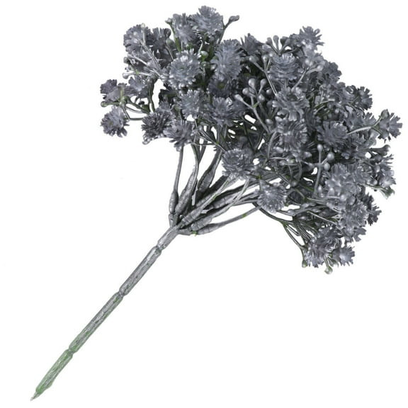 Gray Flowers Grey Gypsophila Artificial Fake Bouquet