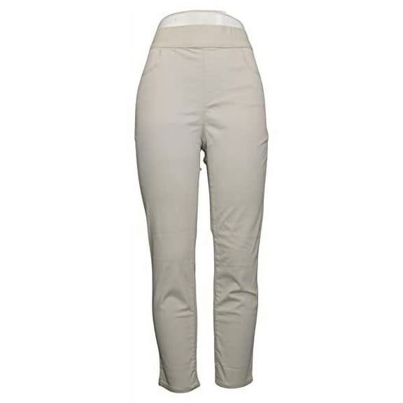 Gloria Vanderbilt Women's Pull-on Crop Pant Size: 6, Color: Stonewood