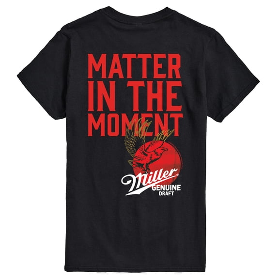 Miller Genuine Draft - Matter In The Moment - Adult Short Sleeve T-Shirt