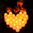thumbnail image 5 of 24 Pcs Flameless LED Tea Lights, Battery Powered Candle Lights Tealights Decor, 5 of 8