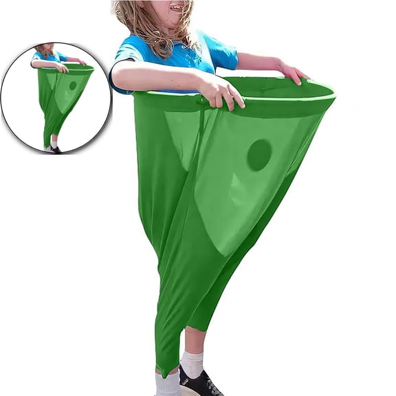 Dvruxg Yard Game Sets, Giant Outdoor Party Game Pants with Bouncy Balls & Marker Cones, Backyard Party Game, Team Relay Family Reunion Party Field Game Set Adult