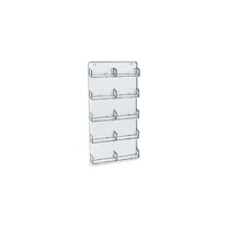 Azar Displays Card Holders Clear Acrylic 2/Pack (252222)