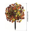 thumbnail image 3 of Fall Color Schemes Artificial Flowers Garden Decor Houseplants Home Decor Outdoor Garden Planters And Decorations, 3 of 9