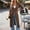 Brown, variant on Women's Maxi Cardigan Button Down V Neck Casual Extra Long Open Front Floor Length Lightweight Duster Cardigans