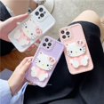 thumbnail image 4 of Funda de teléfono de Hello Kitty para IPhone, carcasa bonita para estudiantes, 13, 12 Pro Max, 12 MiNi, 11 Pro MAX, X, XS, XR, 2022, 4 of 4