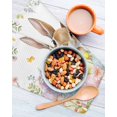 thumbnail image 3 of Easter Kitchen Dish Towels for Drying Dishes Set of 3, Spring Rabbit Colorful Eggs Budding Florals Leaf Waffle Weave Microfiber Hand Tea Bathroom Towels Quick Dry & Absorbent Towel 12x12, 3 of 7