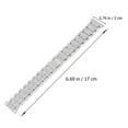 thumbnail image 2 of COSMOBETTY Rhinestone Watch Strap Watchband Silver Metal Durable 17.00X2.20X0.50 in 1Pcs, 2 of 8