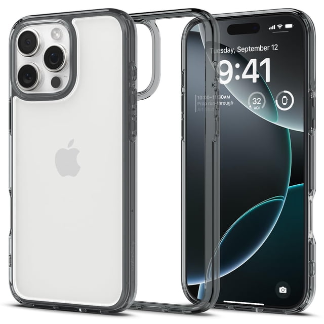 Carcasa Spigen Ultra Hybrid para iPhone 16 Pro – Cristal Espacial