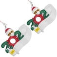 thumbnail image 4 of Adornos navideños, 2 piezas Decoración navideña Bendición Decoración navideña Decoración del árbol de Navidad de Papá Noel Diseño aerodinámico, 4 of 8
