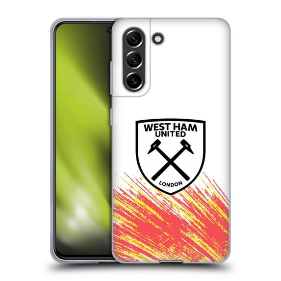 Head Case Designs Officially Licensed West Ham United FC 2022/23 Crest Kit Third Soft Gel Case Compatible with Samsung Galaxy S21 FE 5G