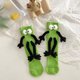 thumbnail image 1 of Xihbxyly Calcetines de Pareja Tomados de La Mano, Divertido Diseño Magnético, Estilo Muñeca 3D, Cómodos Calcetines de Tubo Medio, Material Transpirable, Perfectos para Parejas, Amantes o San Valentín, 1 of 1