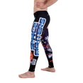thumbnail image 3 of Asura Fightwear Men's Space Fighters Leggings Spats MMA BJJ, 3 of 4