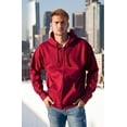 thumbnail image 2 of Men's Heavyweight Full Zip up Hoodie | Fleece Jacket | Warm Zipper Casual Sweatshirt with Hood, 2 of 6
