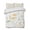 GoldenRod, variant on Quilts King Size, Yellow Daisy Floral Soft Comforter Bedding Set for Bed, Spring Rustic Botanical Flowers Lightweight Quilted Bedspread with Pillow Cover(2 Pieces) for All Season, 96x106 Inch
