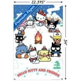 thumbnail image 3 of Hello Kitty and Friends: 24 Aspen - Marshmallows Wall Poster with Pushpins, 22.375" x 34", 3 of 4