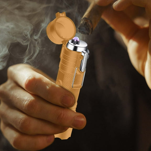 HDWUEN Windproof Cigarette Lighter,Traditional Cool Novelty Lighter Candle Lighter Butane Lighter Torch