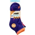 Ladies Cushioned Performance Ankle Socks, 6 Pack