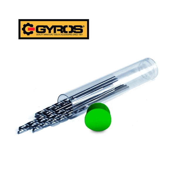 Gyros 45-11254 Carbon Steel Wire Gauge Drill Bit no.54 Set of 12