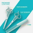 thumbnail image 6 of HHBEAUTY Black Stainless Steel Hair Cutting Shears Set, Thinning Scissor, Comb - Barber Kit for Women/Men/Kids, 6 of 9
