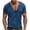 mens shirts-Blue, variant on Mens Shirts Men Tops T Shirts for Man Fashion Men Casual Button Solid Color Short Sleeve-Neck Blouses Shirts Brown S