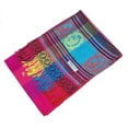 thumbnail image 4 of Double Side Rainbow Silky Colorful Exotic Pashmina Wrap Shawl Scarf, 4 of 4