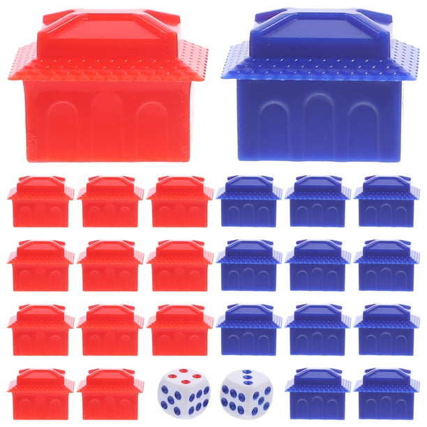 1 Juego de juegos de mesa, accesorios para casas pequeñas, accesorios para juegos de mesa de hombre rico, accesorios para casas pequeñas