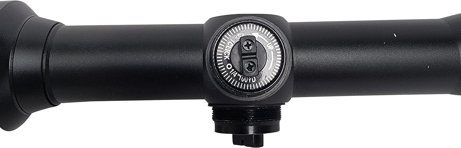 SAS Hunting 4x32 Illuminated Scope with Weaver Rings for Rifle Crossbow EG