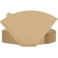 thumbnail image 1 of 160 Count #4 Cone Coffee Filters 8-12 Cup Disposable Coffee Filters 4 Cone Paper Unbleached Natural Number 4 Filters Paper Compatible with Ninja Coffee Filter, Drip and Pour Over Coffee Maker, 1 of 6