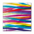 thumbnail image 1 of Colorful Bandana, Vibrant Ribbon Design, Unisex Head and Neck Tie, by Ambesonne, 1 of 2