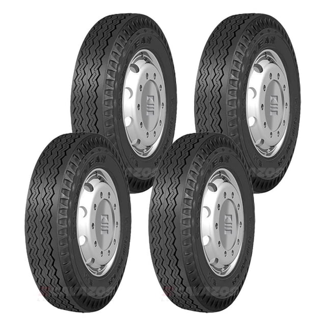 PAQUETE DE 4 LLANTAS 7.50 R17 GOODYEAR TRAGALEGUAS 10C 121L
