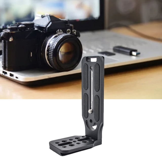 Cámara L Placa de Liberación Rápida, Camera L Diseño Hueco Vertical de Soporte para Cimosa Micosesionle