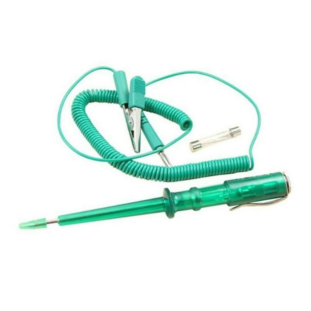 Lámpara De Coche Voltaje Circuito Probador Sistema Detector Sonda Luces De Prueba Probador De Circuito De Cable Eléctrico,Dc 6V 12V 24V Yuarrent VI007299-00