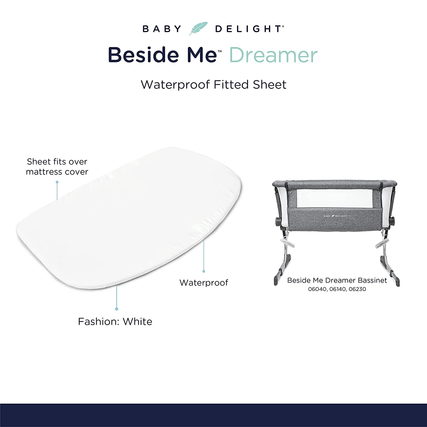 Beside me dreamer bassinet sheets hotsell