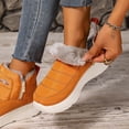 thumbnail image 6 of Dakaela Womens Winter Snow Boots Waterproof Fleece Lined Ankle Booties Slip on Outdoor Walking Shoes, 6 of 9