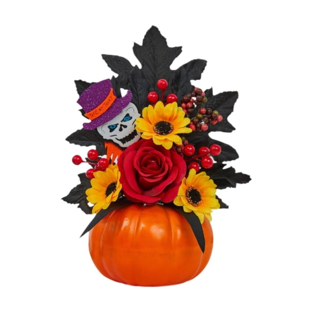 Calabaza de Halloween BLESIY decoración artificial Accesorios de fotografía Modelo de calabazas de simulación Estilo D