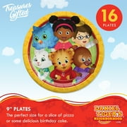 Daniel Tiger Birthday Supplies Tableware Starter Set for 16 Guests