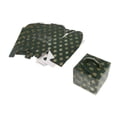 thumbnail image 1 of GUOOL 10 Party Paper Favour Gift Cupcake Lunch Carrier Boxes Green Bell, 1 of 9