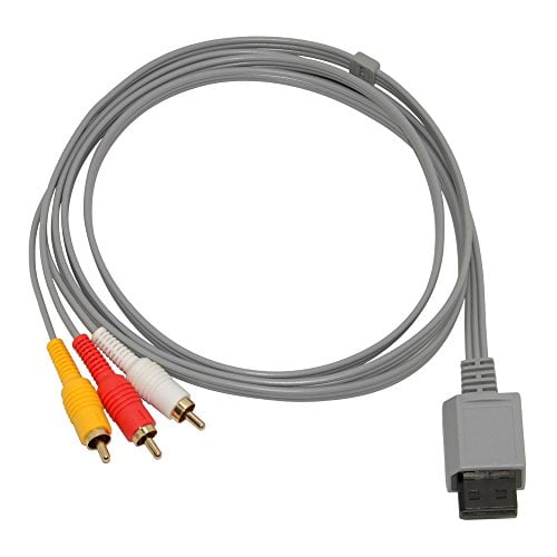 Mcbazel Composite Audio Video AV Cable for Wii Console