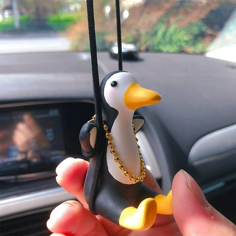  Pink Car Accessories for Women Girl of Swinging Duck Car  Hanging Ornament Cute Cool Car Decorations Rear View Mirror Hanging  Accessories Car Pendant Car Charm(Pink) : Automotive