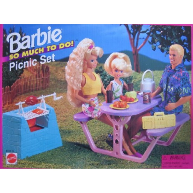 barbie picnic set